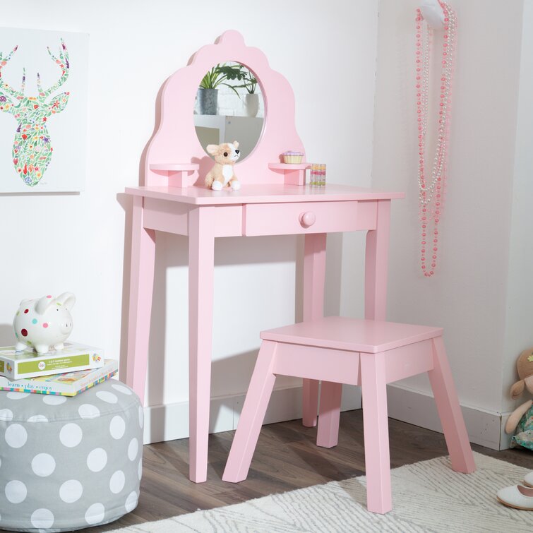 Kids Vanity Set with Mirror